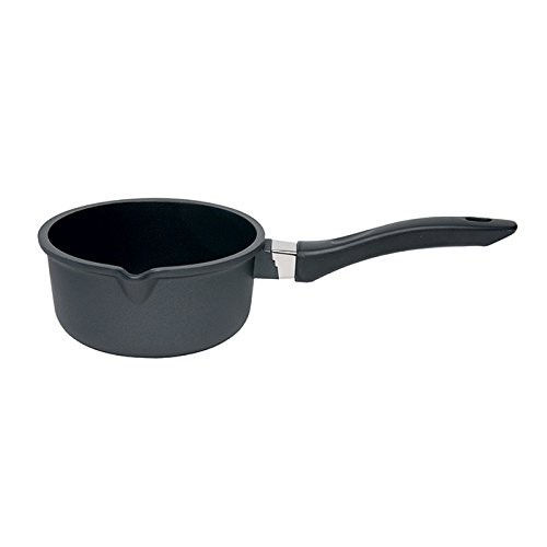 Casseruola induzione nera diametro 16 con manico cod. 47071 Excelsa