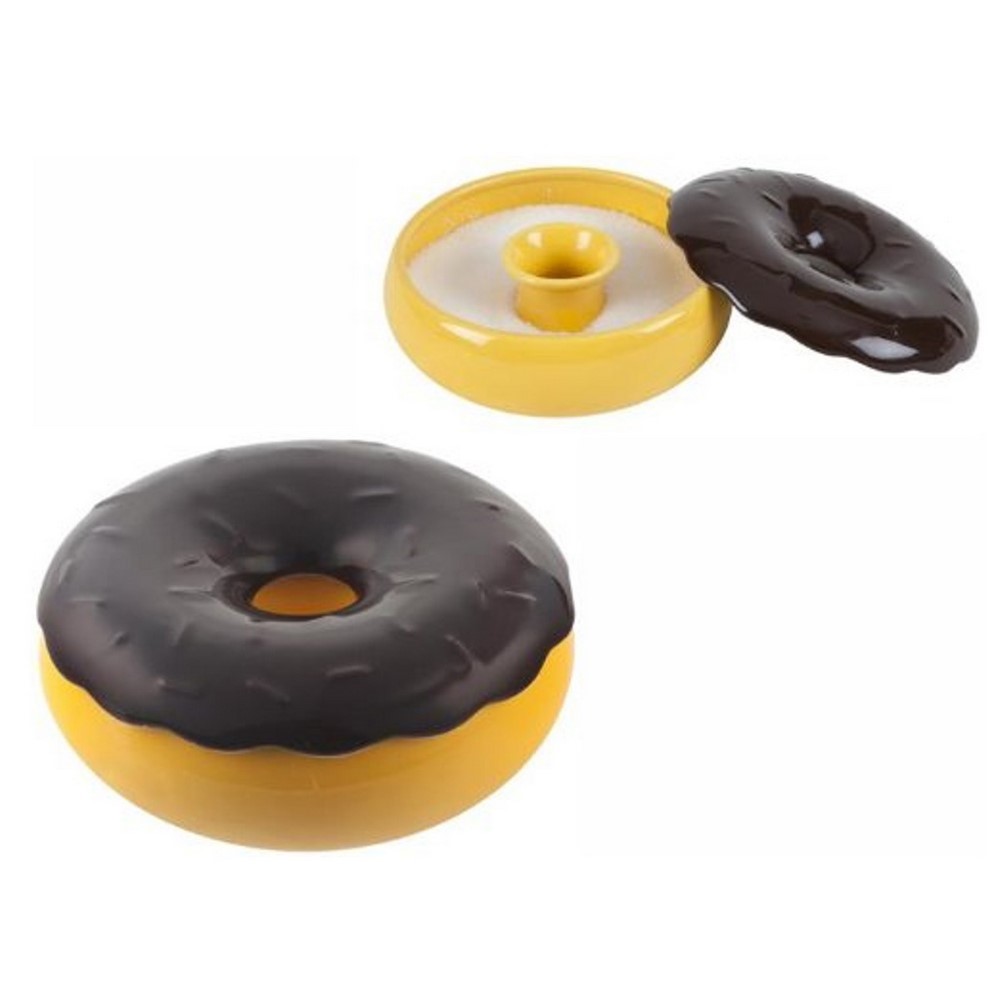 Zuccheriera Donuts in ceramica - forma ciambella Balvi