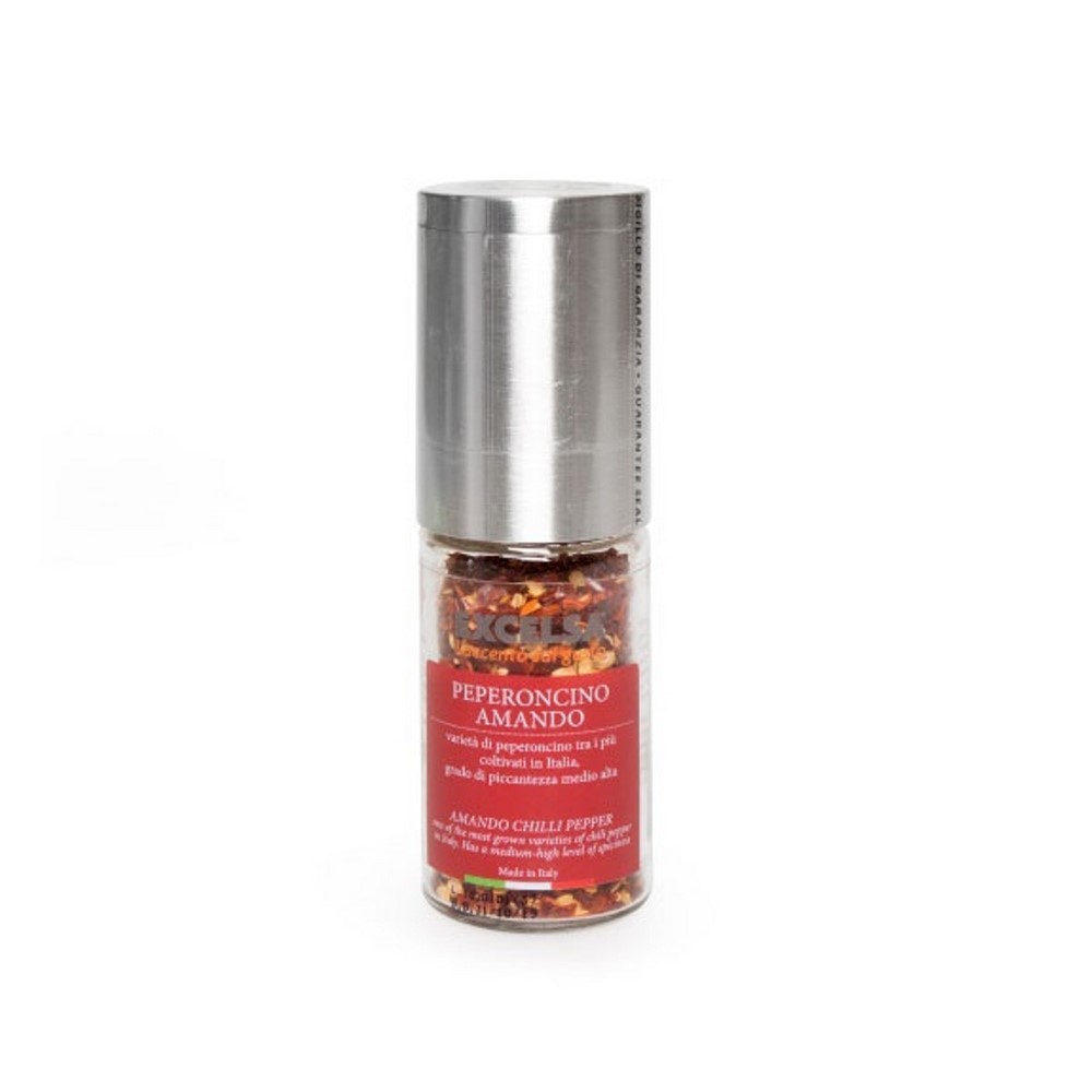 Macinino con peperoncino AMANDO gr. 25 Excelsa