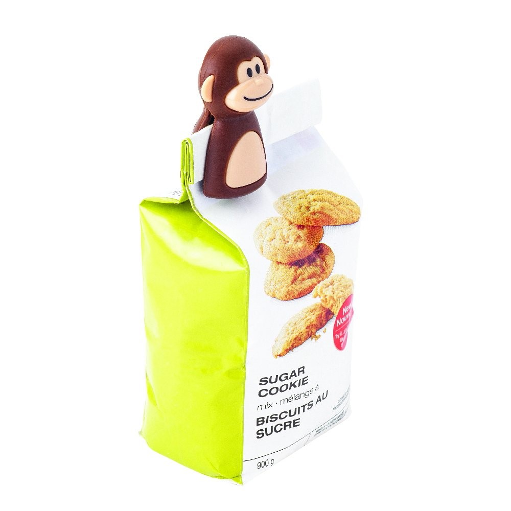Joie Monkey Clip chiudisacchetto set 2 pezzi cm. 7 Excelsa