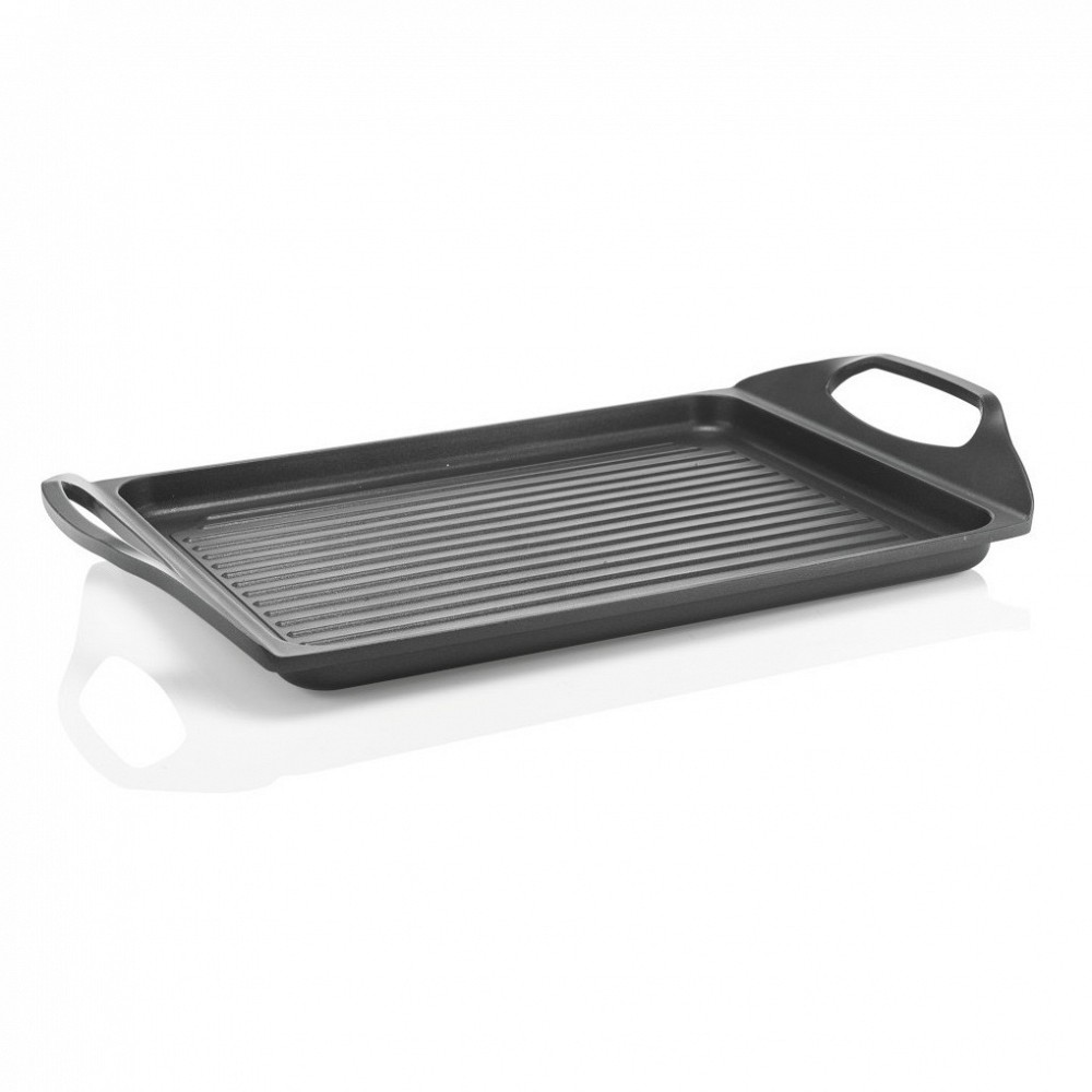 Guzzini Bistecchiera alluminio fondo acciaio 45x26 cm cod.098100 Guzzini