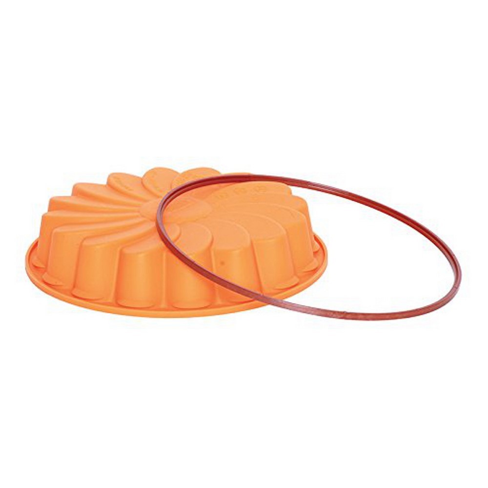 Stampo dolce Margherita, in Silicone, 22 cm, Arancione Excelsa Stampo dolce Margherita, in Silicone, 22 cm, Arancione Excelsa