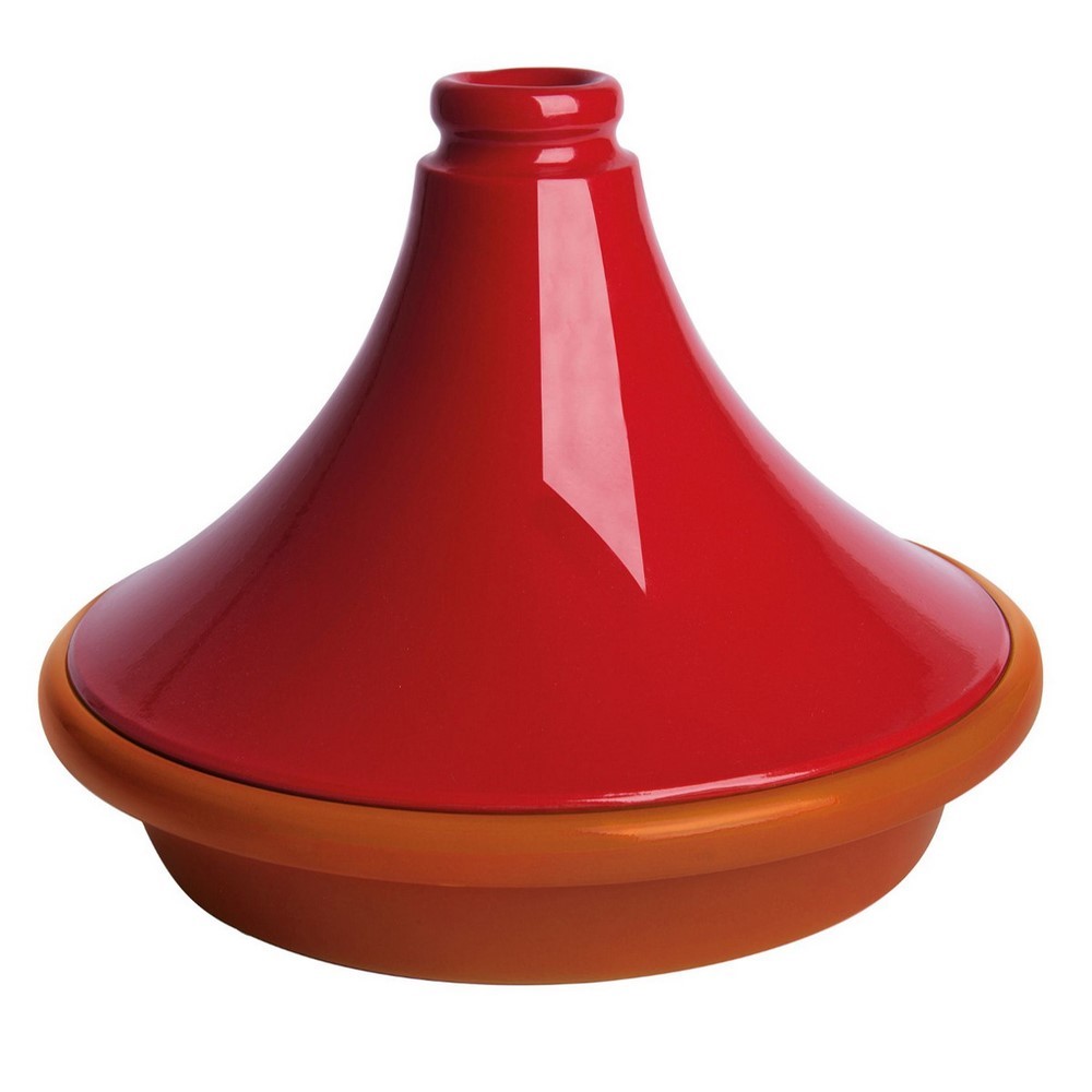 Tajine In Terracotta Rosso Ø 24 cm Excelsa Tajine In Terracotta Rosso Ø 24 cm Excelsa