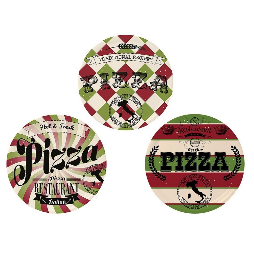 Set 6 piatti pizza Little Italy , porcellana, diametro 31 cm Excelsa Set 6 piatti pizza Little Italy , porcellana, diametro 31 cm Excelsa