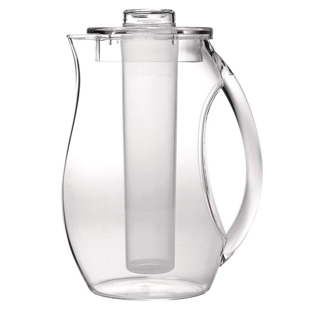 On Ice brocca con portaghiaccio 2.2 litri plastica trasparente Excelsa On Ice brocca con portaghiaccio 2.2 litri plastica trasparente Excelsa