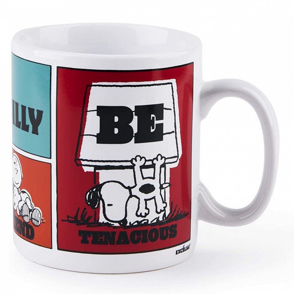 Tazza grande XL colazione Peanuts porcellana 900 ml Excelsa Tazza grande XL colazione Peanuts porcellana 900 ml Excelsa