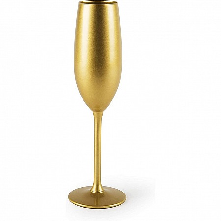 Excelsa bicchiere Flute Gold vetro cl 21 oro cod.63481 Excelsa